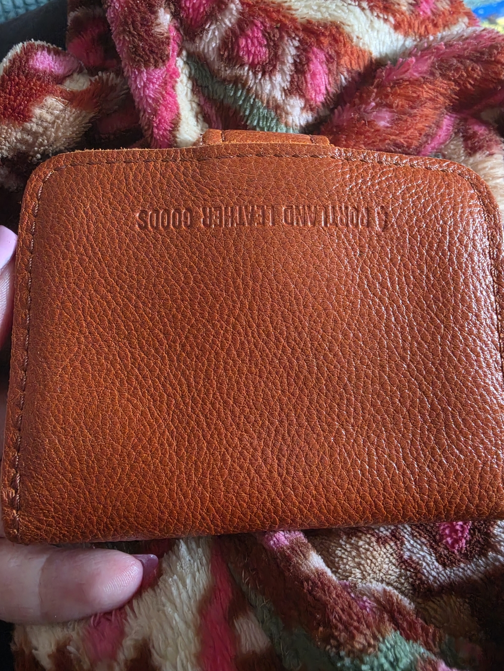 Portland Leather Goods Koi Bifold Snap Wallet